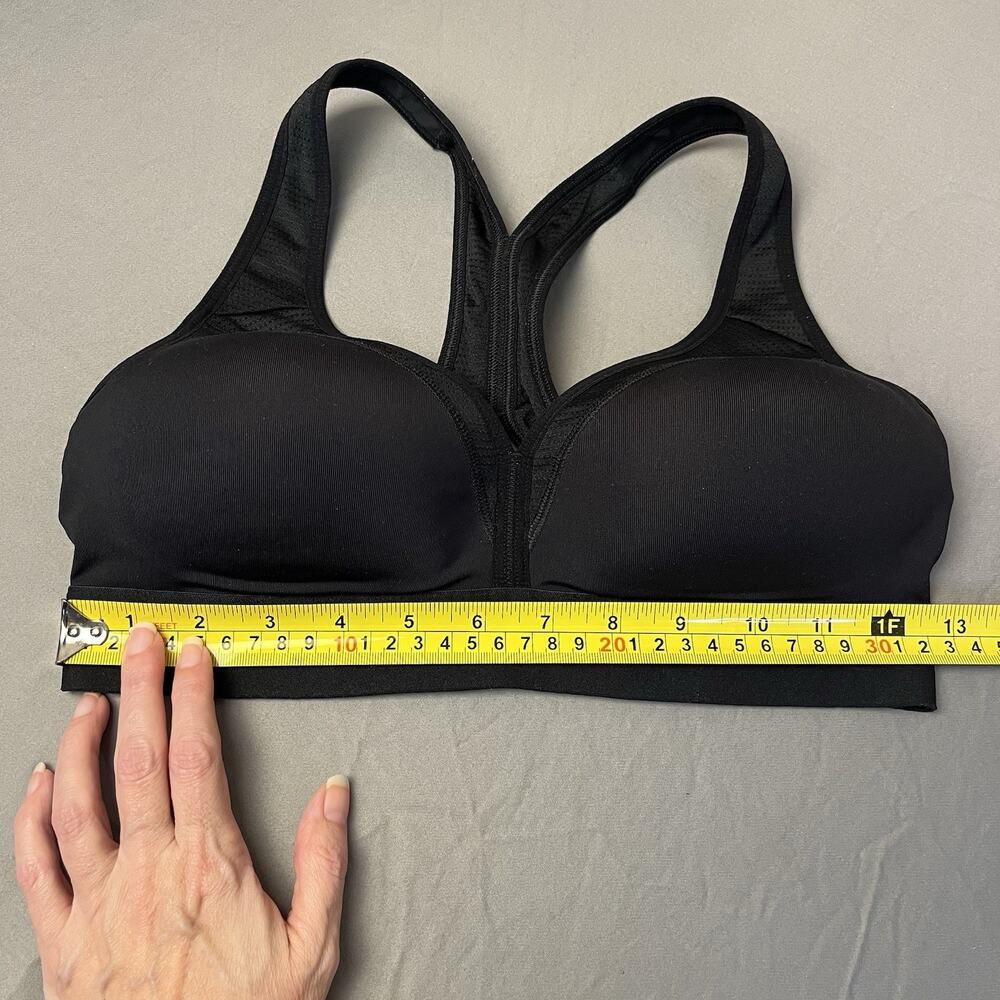 Lot of 3 Champion Black XS Curvy racerback Sports Bra Wireless Workout Gym - Picture 6 of 6